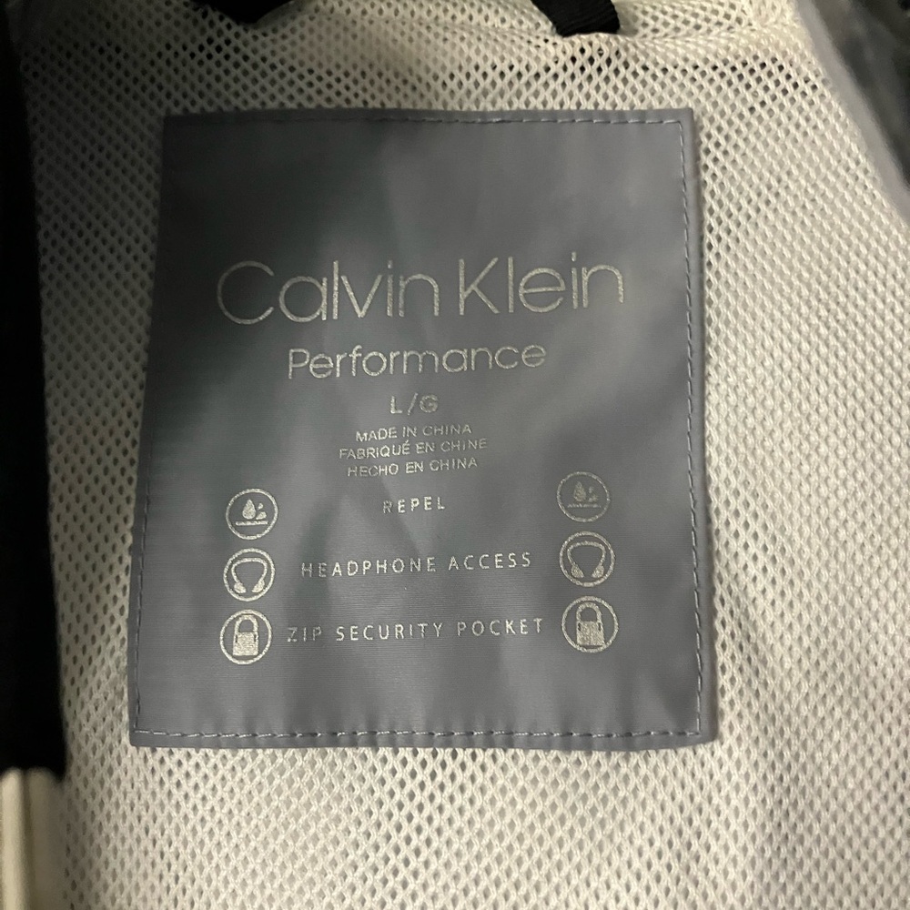 Calvin Klein Performance, Lightweight Jacket Gray… - image 3